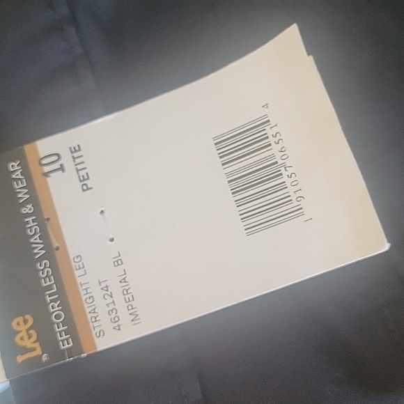 NEW! LEE 10 Petite Relaxed Fit All Day Straight Leg Pants! - Picture 5 of 5